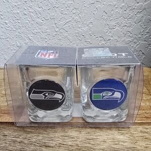 Seattle Seahawks Shot Glass Set-New
